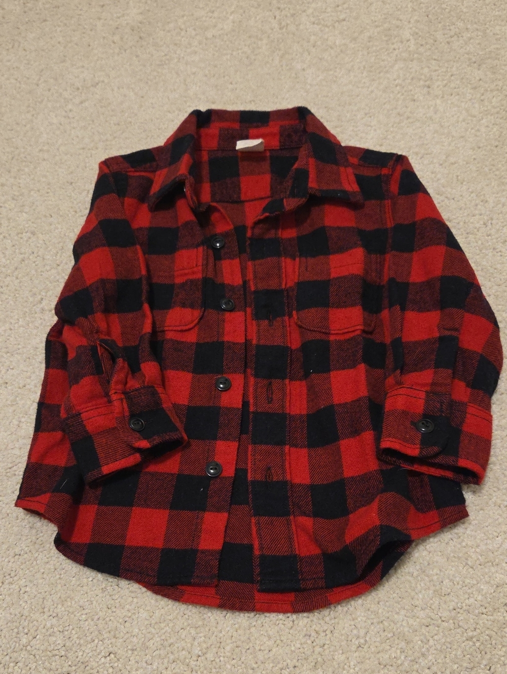 Baby GAP Flannel Shirt 12-18 Months